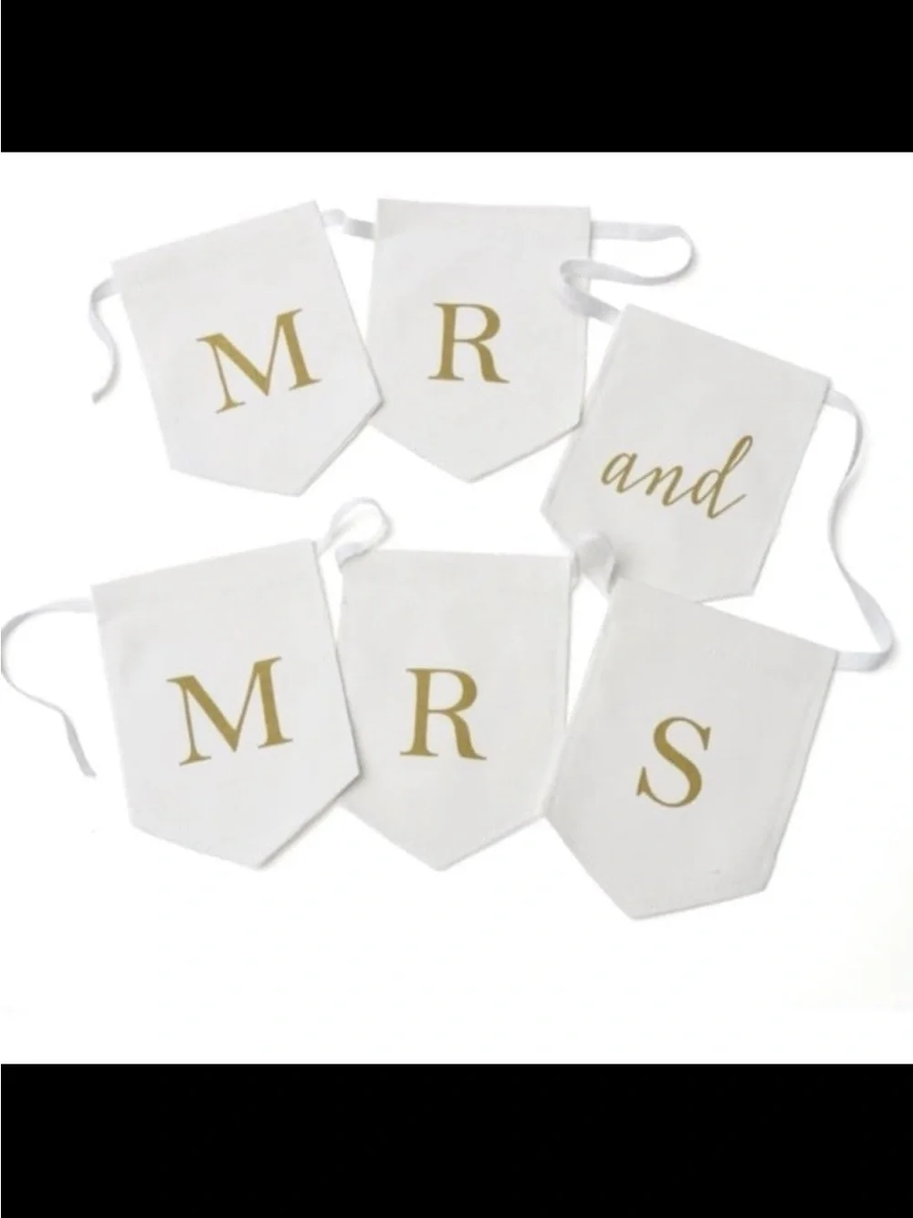 Hobby Lobby Mr & Mrs Linen Banner